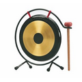 3 Piece Gong Set with Stand & Mallet (8" Diameter)
